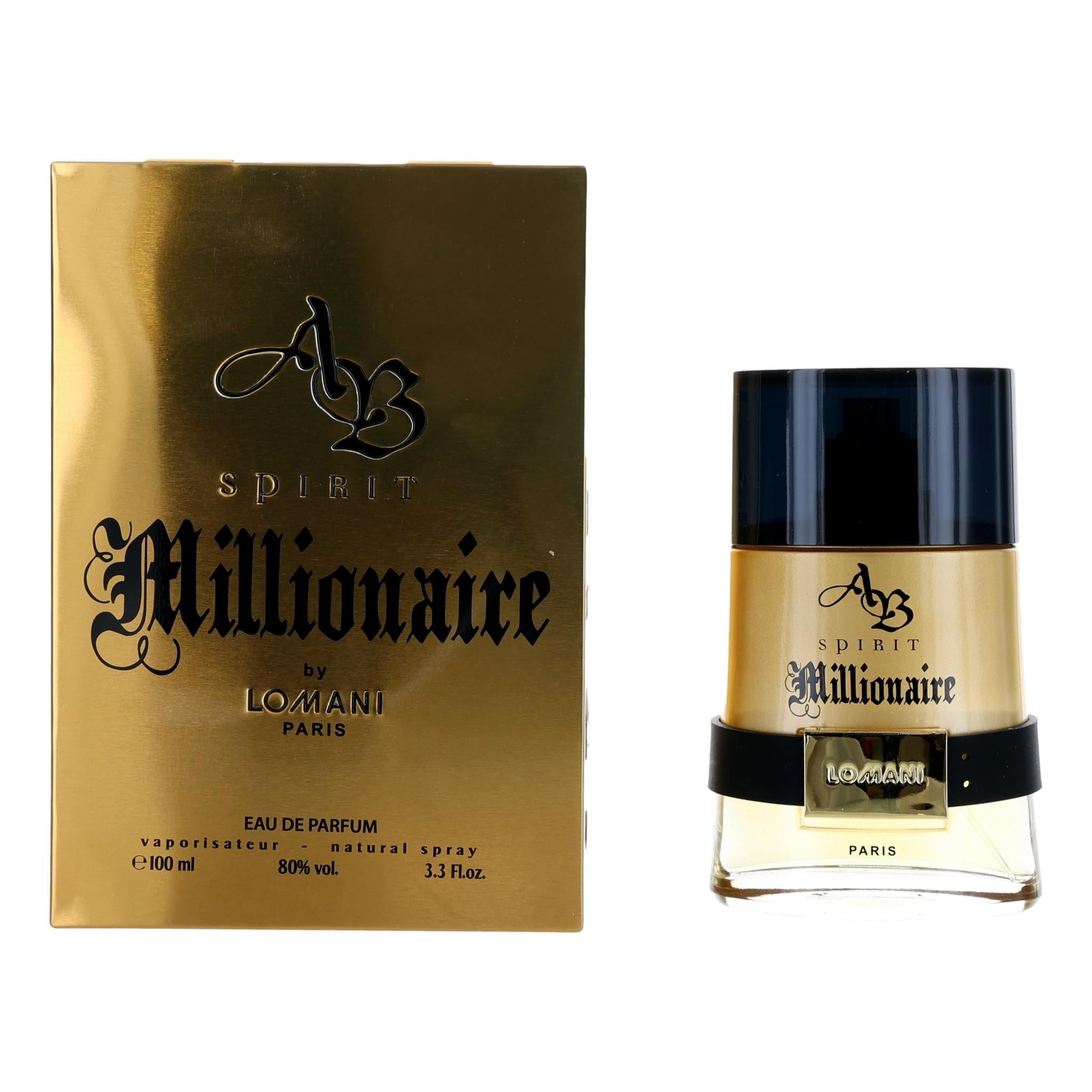 Photo of AB Spirit Millionaire by Lomani, 3.3 oz EDP Spray for Men